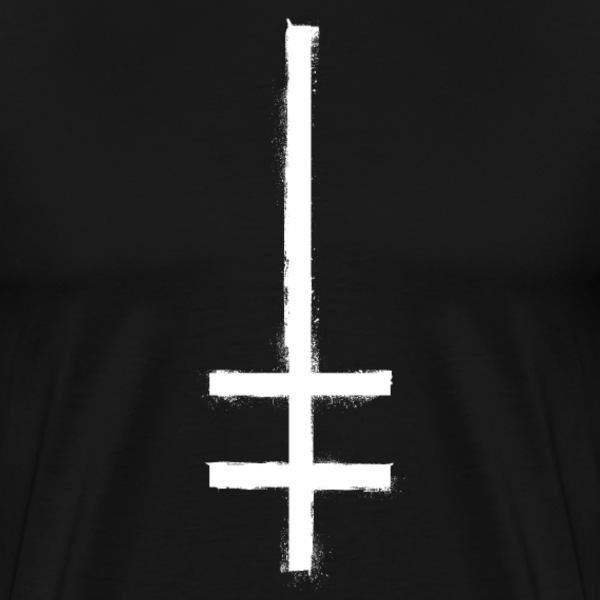 symbol cross upside down 1